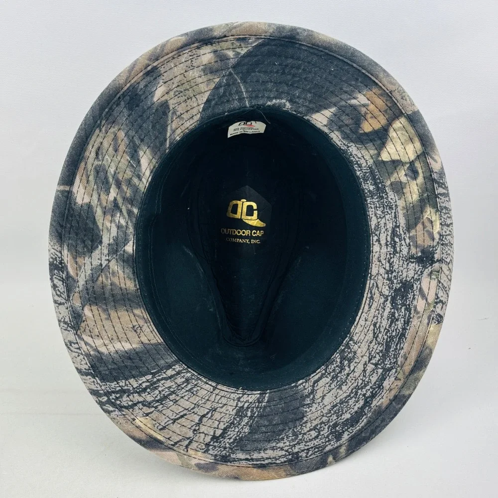 Outdoor Cap Company Camo Fedora Hat Mens L Camouflage Hunting Fishing